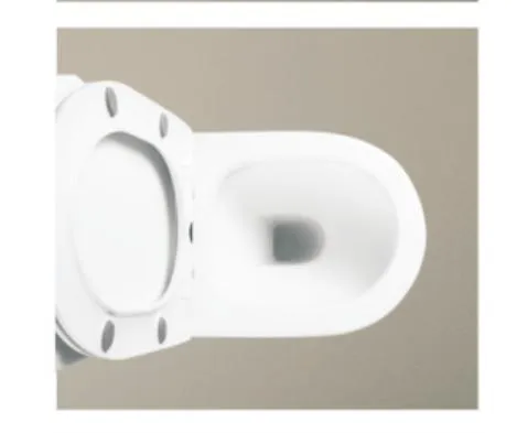 China Wholesale 2 Piece Toilet Matte Grey Ceramic Wc Flushing Toilet