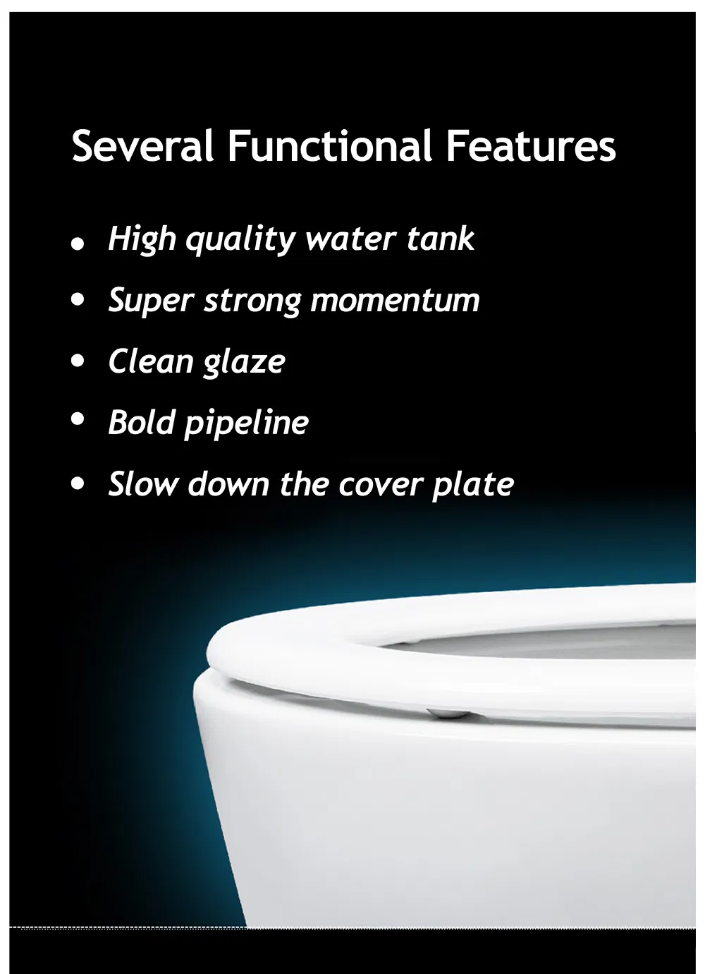 China Wholesale Sanitary Ware Ceramic Portable Wall Hung Toilet