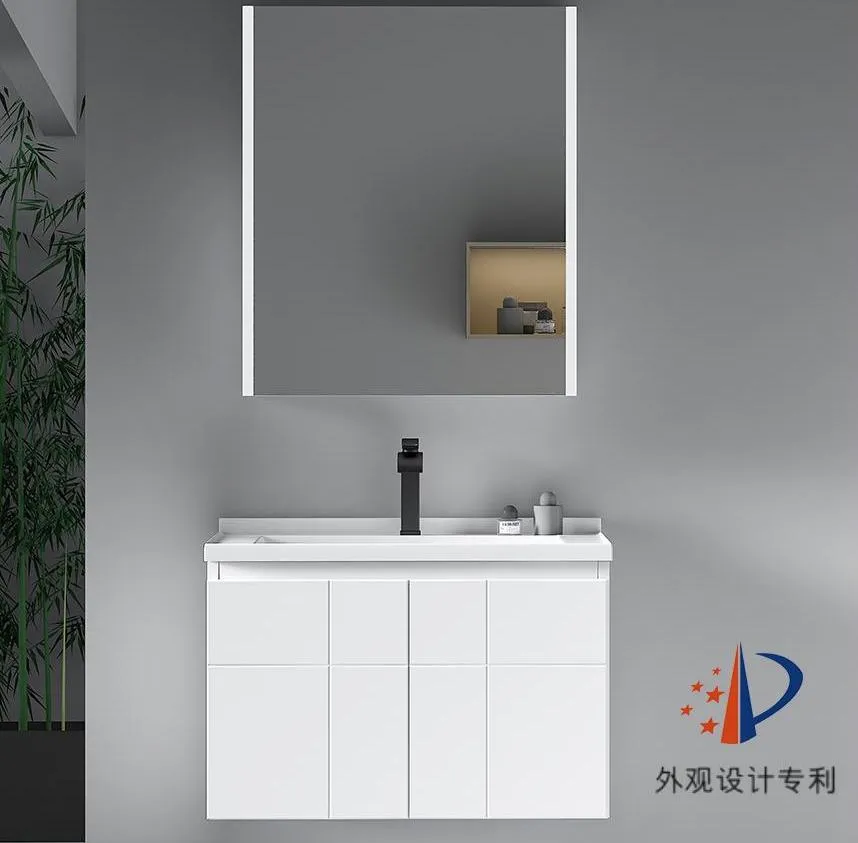 Luxury Bathroom Cabinet Basin Wall Mounted Solid Surface Bathroom Basins