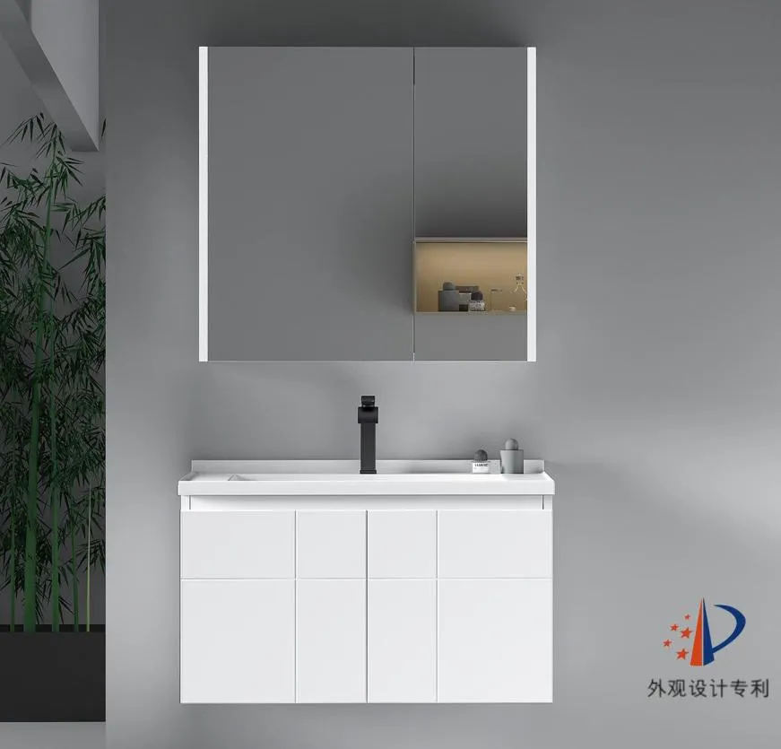 Luxury Bathroom Cabinet Basin Wall Mounted Solid Surface Bathroom Basins