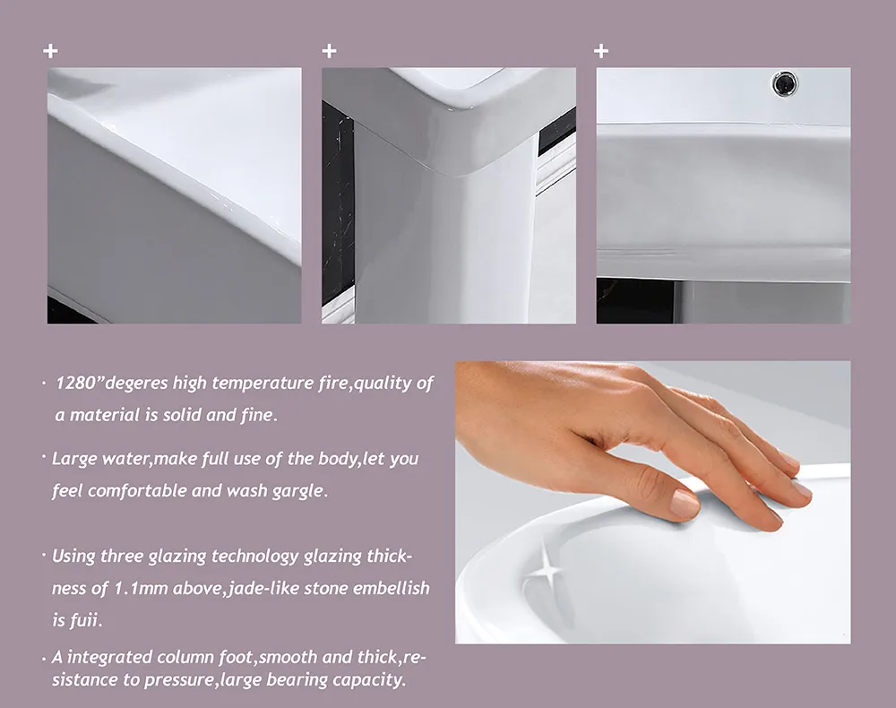 Bathroom Ceramic Cabinet Washsinks, Bathroom Ceramic Art Basin