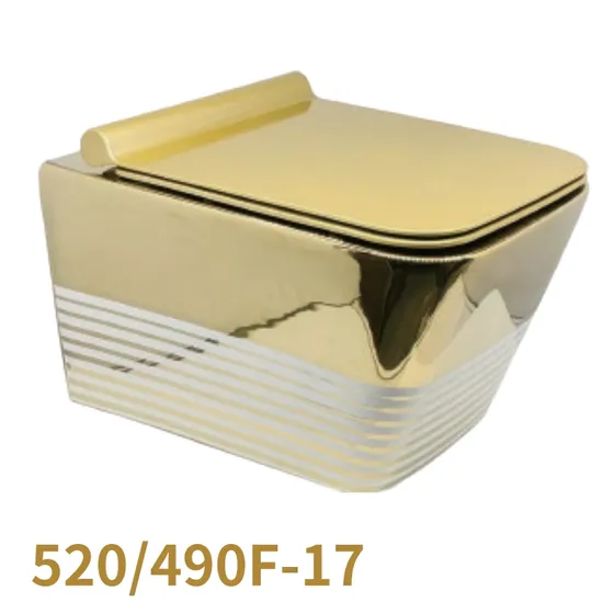 Water Closet Wall Hung Ceramic Rimless Wall-Hung Wc Toilet Set