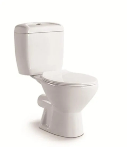 Bathroom Ceramic Washdwon Flush Two Piece Wc Toilet with P-Trap Colorful Toilet