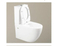 China Wholesale 2 Piece Toilet Matte Grey Ceramic Wc Flushing Toilet