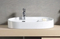 Bathroom Washbasin Sanitary Ware Ceramic Rectangle Lavatory Porcelain Art Wash Basin