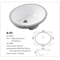 China Wholesale Polished Rectangular Porcelain White Bathroom Mount Sink