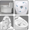 White Pulse Tankless One Piece Toilet Water Closet