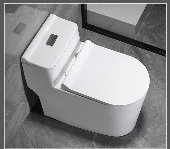 Chaozhou One Piece Toilet Double Flush Wc Toilet Seat Water Closet