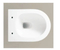 Wall Hung Toilet Sanitary Ware Ceramic Bathroom Set Portable Toilet