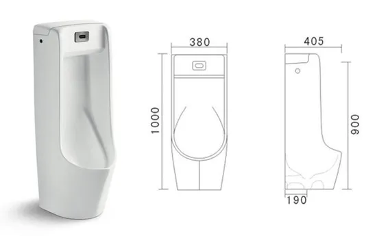 High Quality Vitreous China Sensorl Urinal Sample