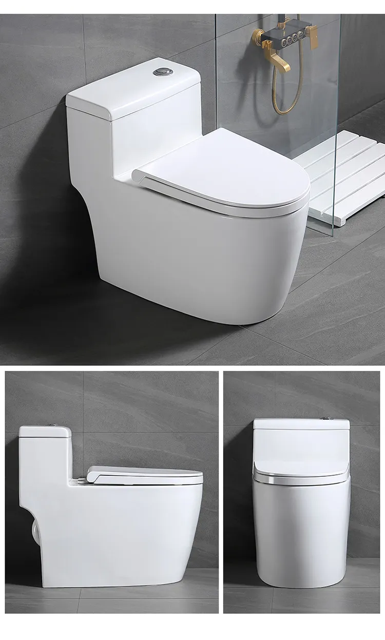 Factory Supply Sanitary Ware White Color Round Water Closet