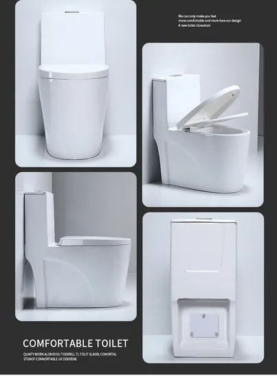 China Sanitary Ware Ceramic Siphonic One Piece Toilet