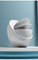 Dual Flush 3/6L Toilet P Trap Square Shape Modern Toilet