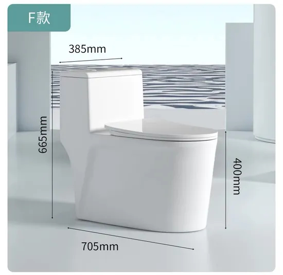 Sanitaryware Ceramic Bathroom Set Standing Water Closet