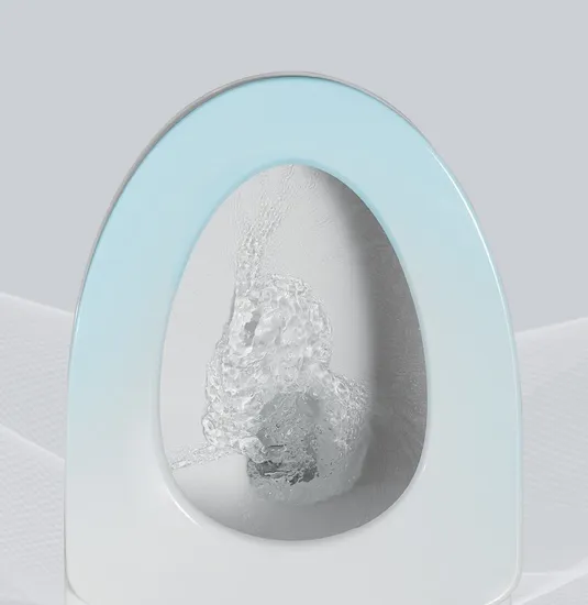 Hot Sale Washdown Sanitary Ware One Piece Toilet Bowl Colored