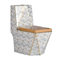 Luxury Bathroom Products Sanitary Ware Bathroom One Piece Wc Toilet