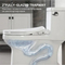 Bathroom Ceramic Siphonic One Piece Wc P-Trap/S-Trap Toilet