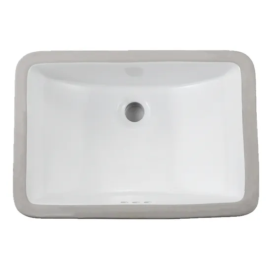 Bathroom Supplier Export Ceramic White Under Mounting Basin Sink