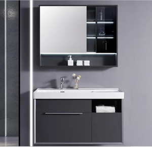 Bathroom Cabinet Marble Wash Basin Cabinet Combined