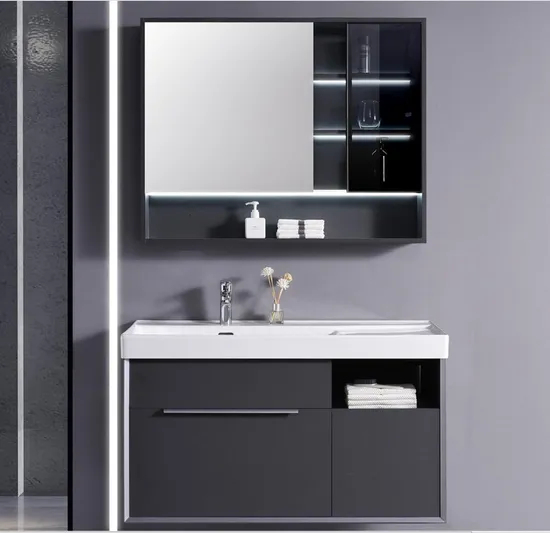 Bathroom Cabinet Marble Wash Basin Cabinet Combined