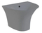 Popular Design Sanitaryware Ceramic Wall-Hung Half Pedestal Basin