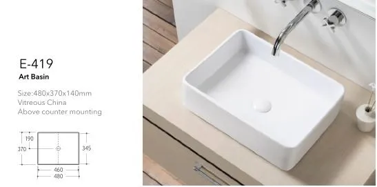Art Hair Ceramic Salon Wash Basins Ceramic Wash Art Basin