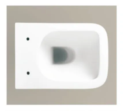 Bathroom Wall Hanging Ceramic Sanitary Wc Suspendue Wall Hung Toilet