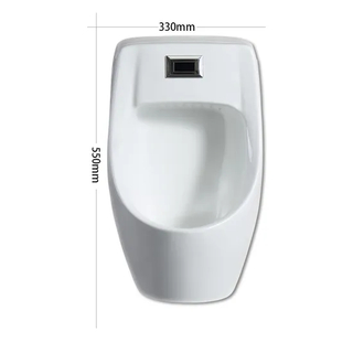 High Quality Gravity Cleaning Bathroom White Ceramic Wall Hung Men Urinal
