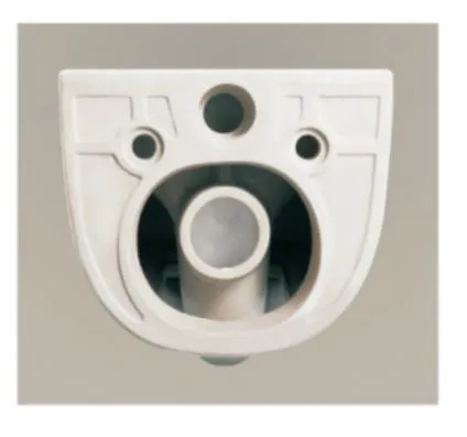 White Wall Hung Toilet with UF Soft Close Seat Cover