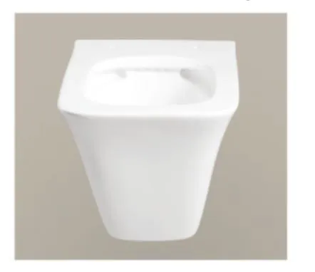 Chaozhou Factory Supply Wall Mounted Toilet 180mm P-Strap Wall-Hung Toilet