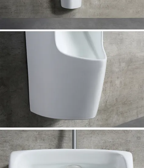 Wc Male Urinal Floor Standing AC or DC Sensor Wall Ceramic Urinal