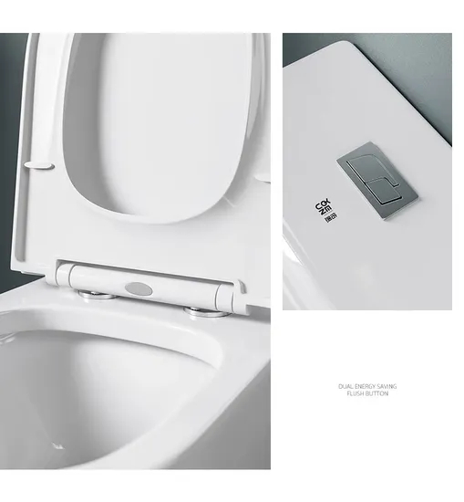 Siphonic Flushing One Piece Water Closet with Quality Fitting