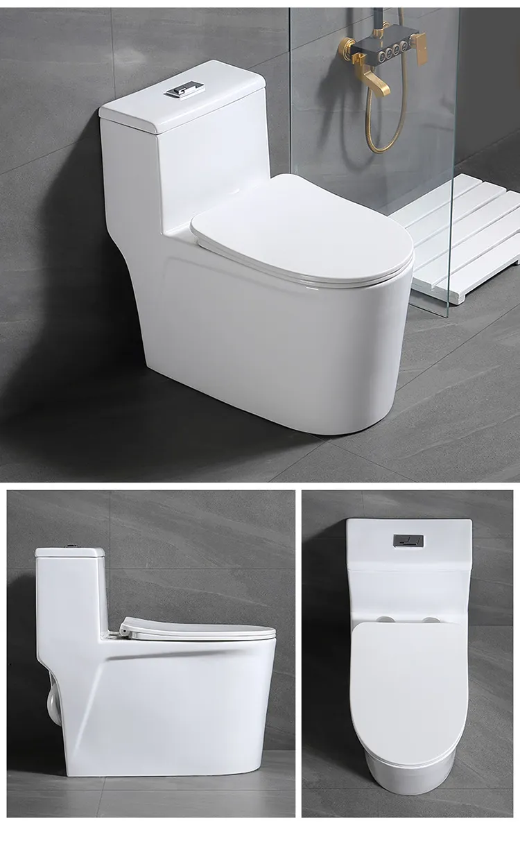 Factory Supply Sanitary Ware White Color Round Water Closet