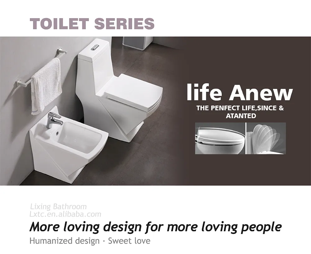 Flushing Oval Shape Porcelain Ceramic Bathroom One Piece Wc Toilet