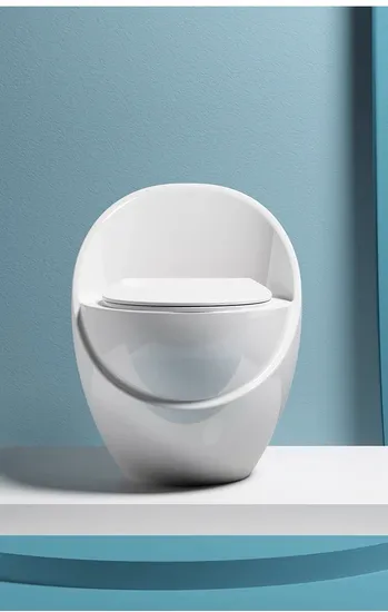 Dual Flush 3/6L Toilet P Trap Square Shape Modern Toilet