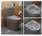 Sanitary Ware Ceramic Wc One Piece Toilet Bowl From Chaozhou