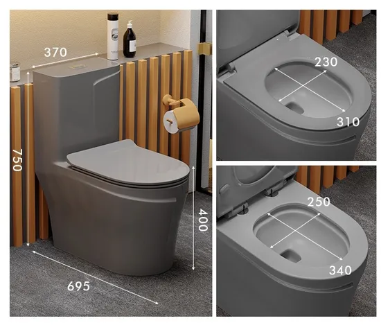 Sanitary Ware Ceramic Wc One Piece Toilet Bowl From Chaozhou