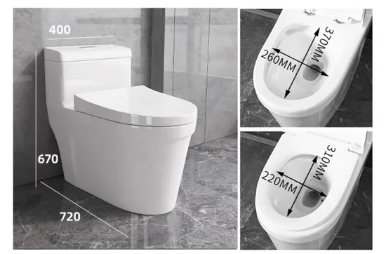 Black Gold Bathroom Ceramic Washdown One Piece Wc Toilet