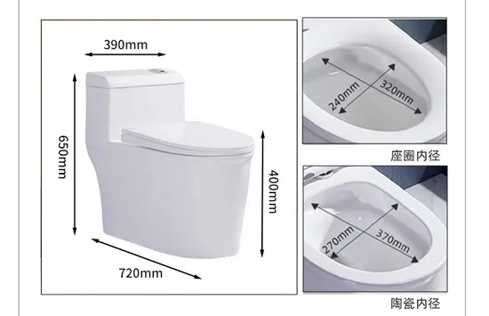 Chaozhou Manufacturer White Toilet Water Closet Bathroom