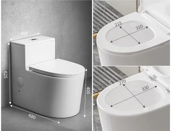 Chaozhou Sanitary Ware Manufacturer One Piece Water Closet