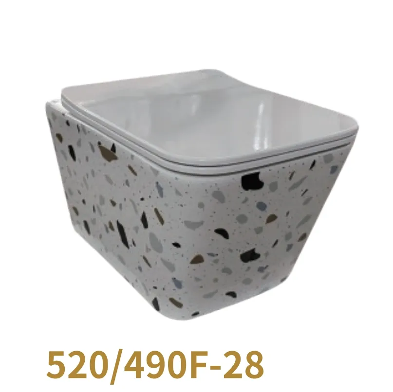 Sanitary Ware Toilet Wc Bowl Hanging Mounted Rimless Toilet