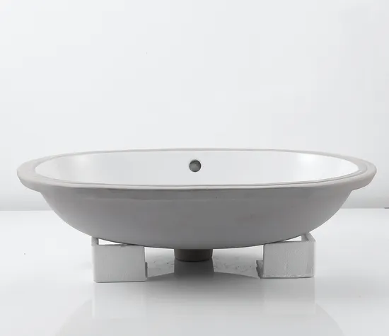 Under Mount Sink Solid Surface Material Bathroom Washing Sink
