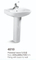 Chaozhou Hot Sale Bathroom Sanitary Ware Pedestal Wash Basin