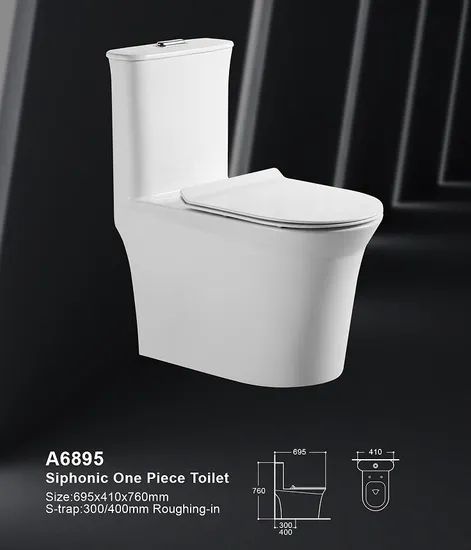 China Wholesale Sanitary Ware Water Closet Toilet Bowl Western One-Piece Ceramic Toilet