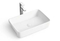 New Arrival Apron Front Double Bowl Ceramic White Porcelain Sink Bathroom Basin