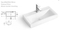 Glossy White Porcelain Bathroom Furniture Ceramic Sink China Factory Wash Basin