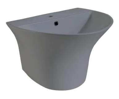 Glazed Surface with Pedestalsanitary Ware Bathroom Basin Ceramic Wash Basin