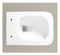 Chaozhou Factory Supply Wall Mounted Toilet 180mm P-Strap Wall-Hung Toilet