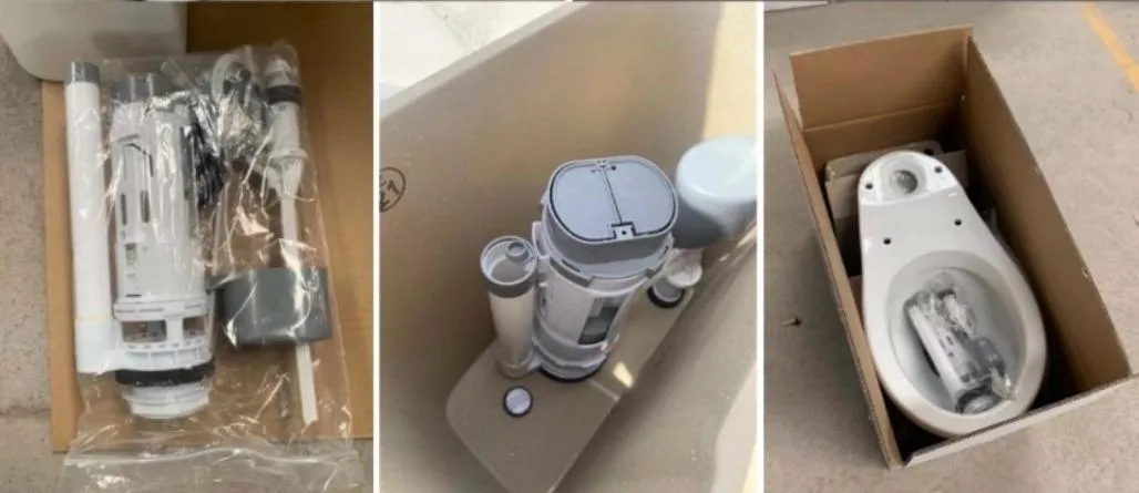 White Wall Hung Toilet with UF Soft Close Seat Cover