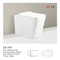 Bathroom Toilet Wall Hung Ceramic One Piece Dual Flush Sanitary Ware